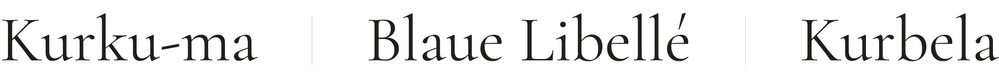 Blaue Libellé