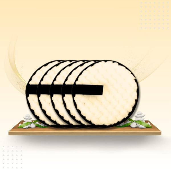 5 wiederverwendbare Wattepads