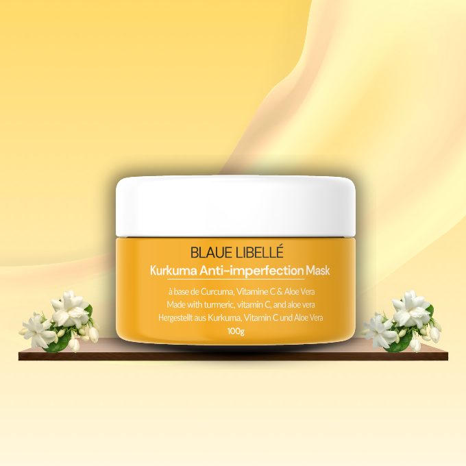 Anti-Unreinheiten-Maske mit Kurkuma