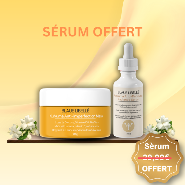 Anti-Unreinheiten-Maske mit Kurkuma